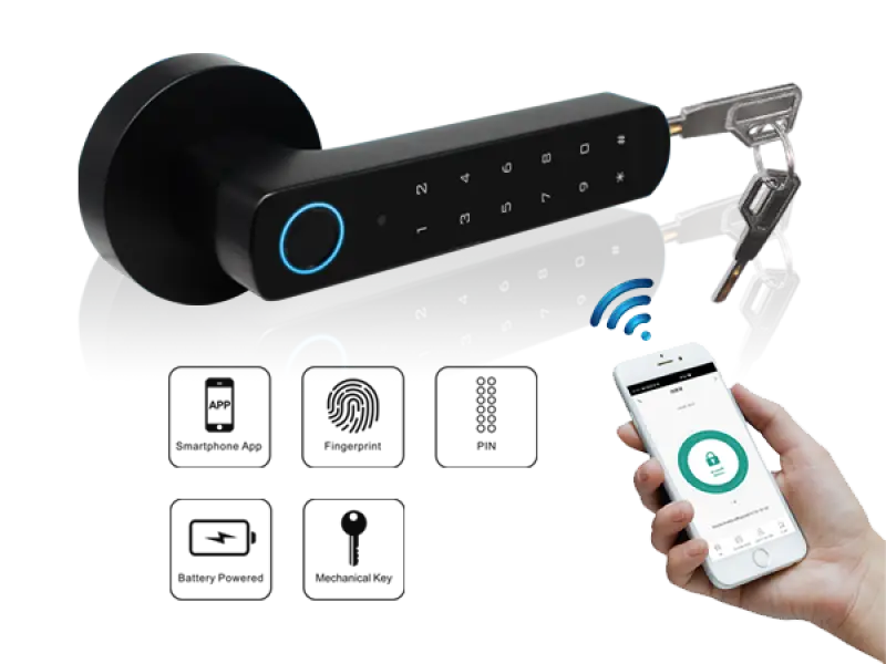 Smart hotel lock system by Luchismart