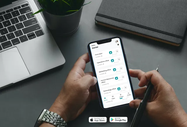 Mobile hotel key access solution